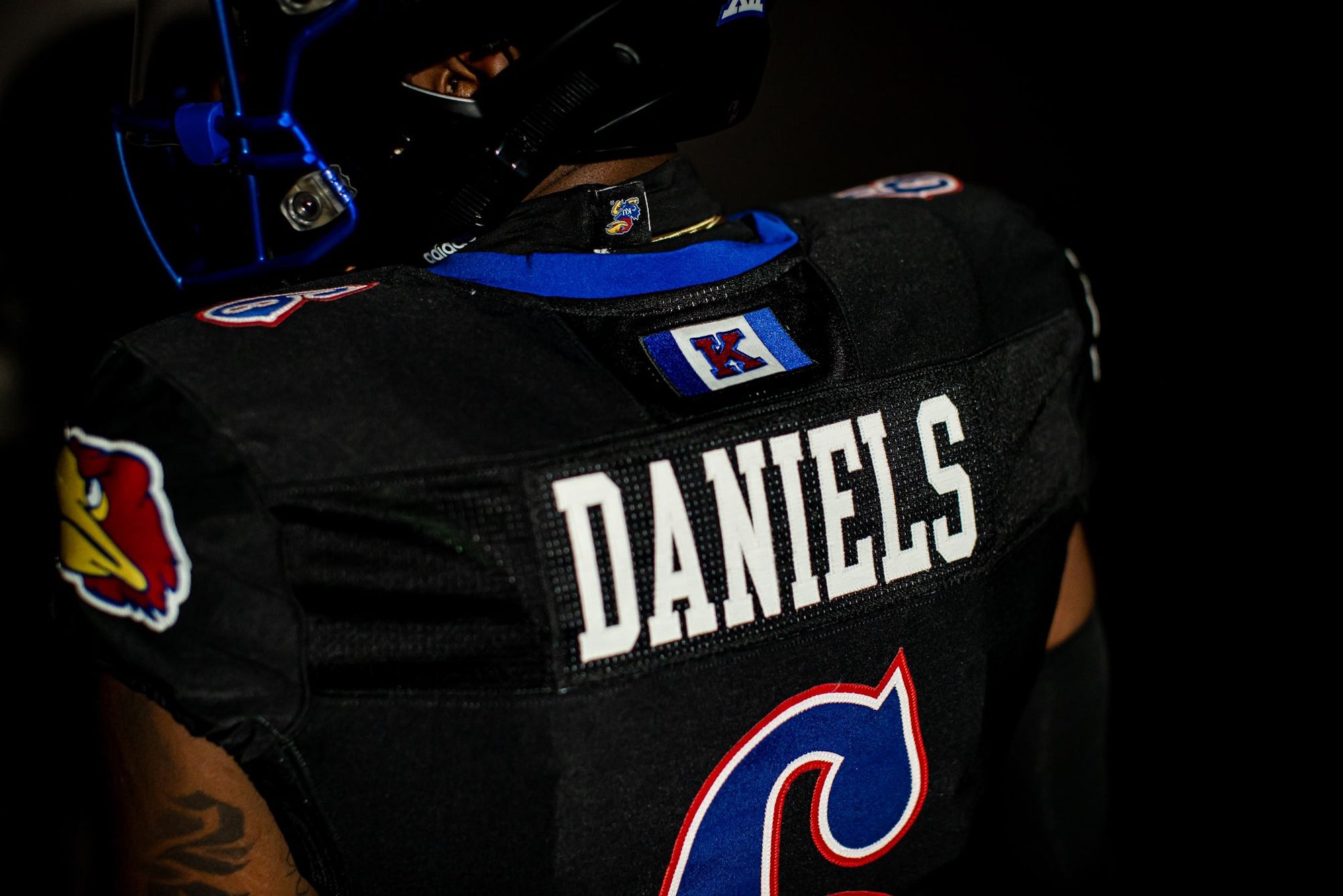 KU players excited to wear new 'Blackhawk' uniforms for Friday's game