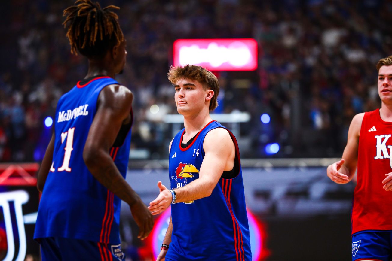 KU walk-on makes good on year-old promise at Late Night in the Phog