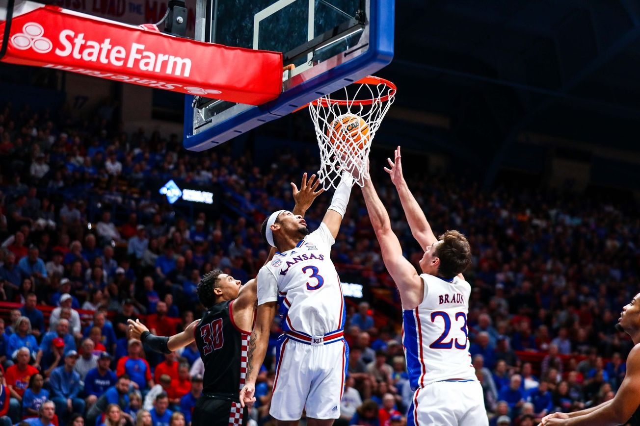 Photo Gallery: No. 1 Kansas knocks out NC Central