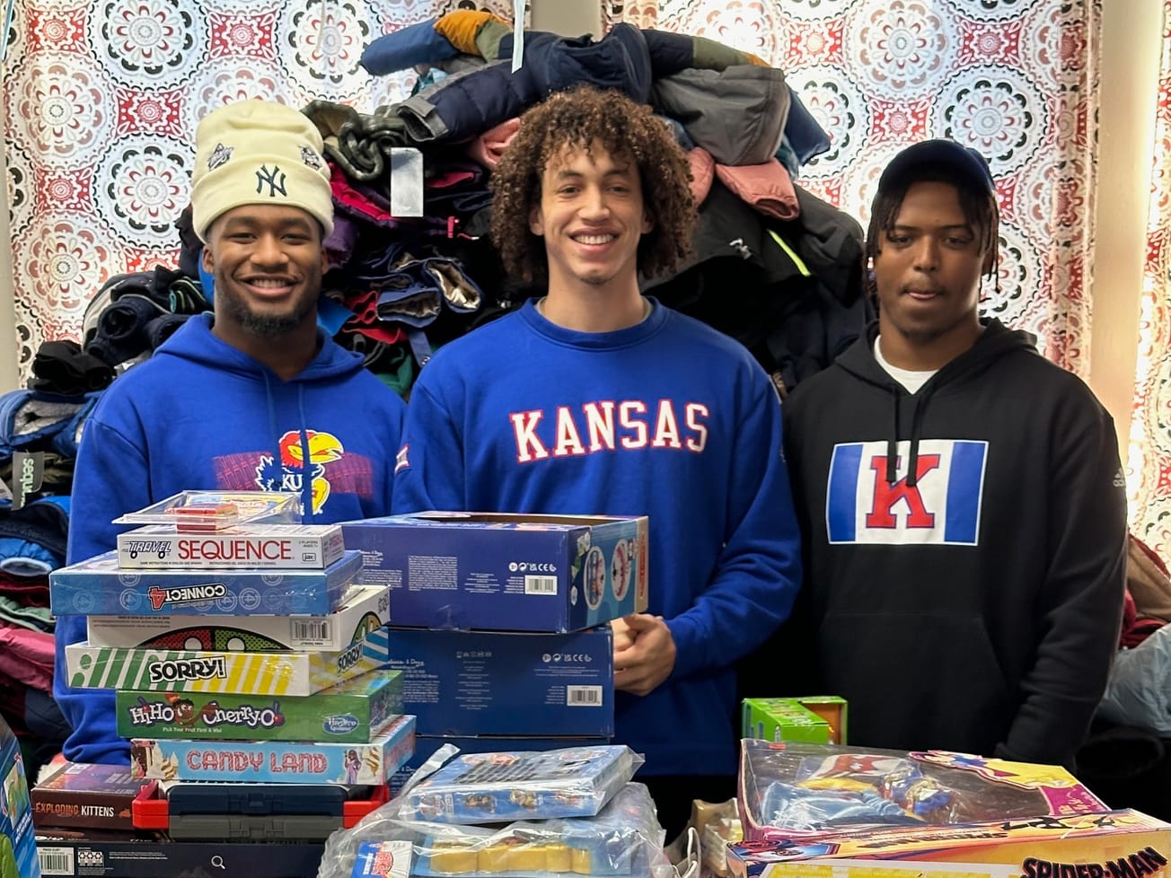 The season of giving: 'Not a tackle or a sack can compare to this'