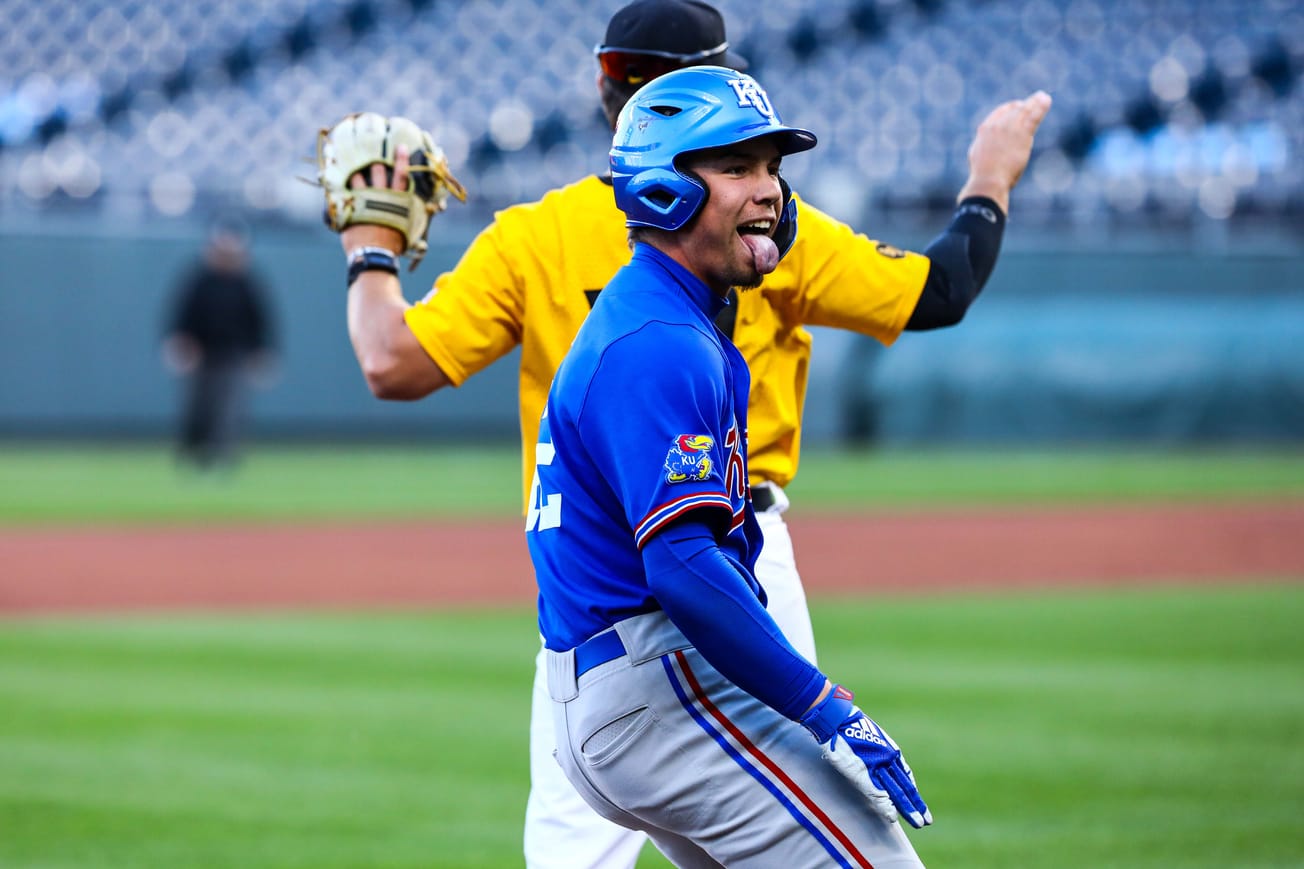 Photo Gallery: KU baseball gets revenge on Mizzou in KCMO