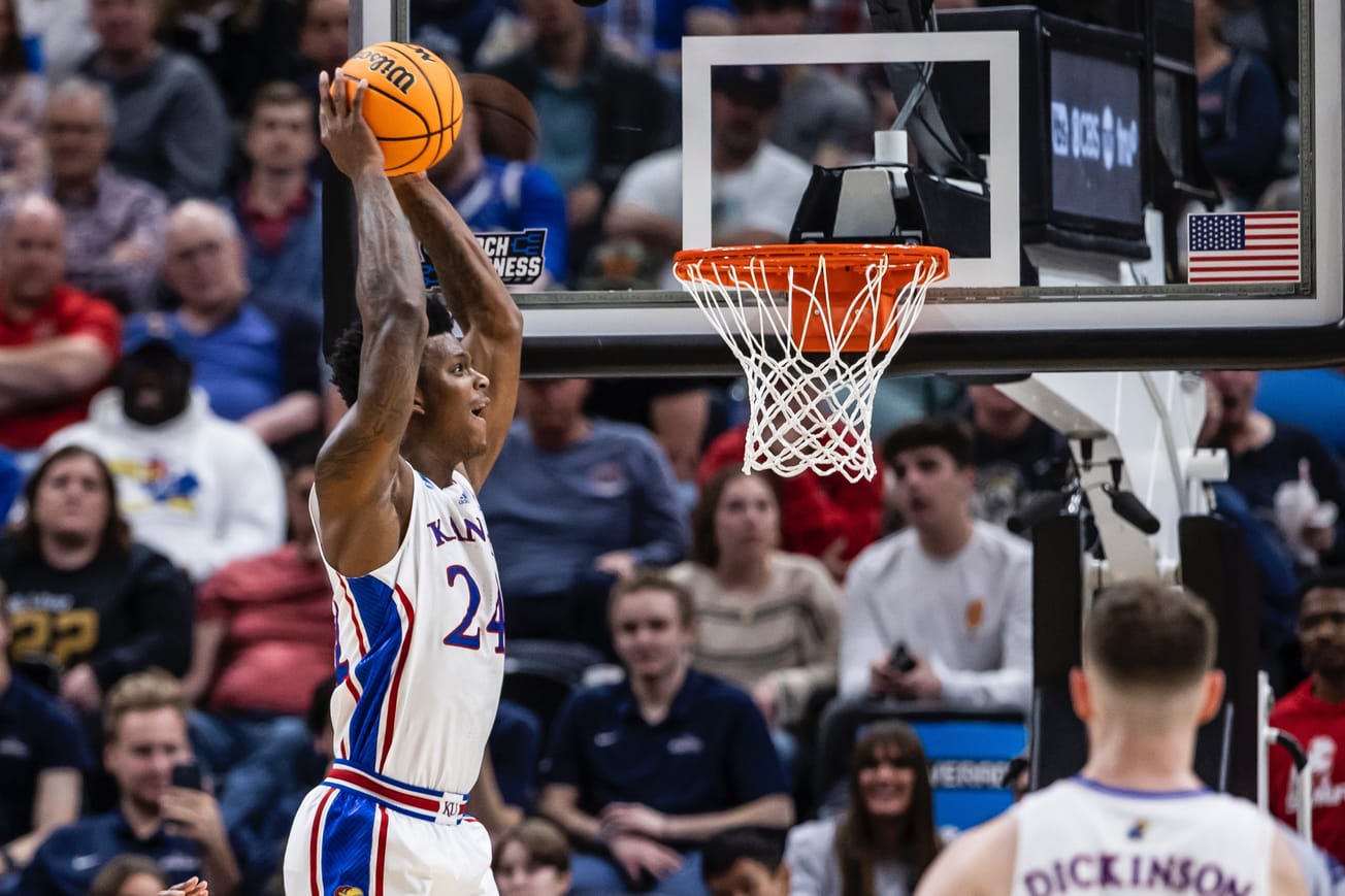 Moments That Popped: 4th-seeded Kansas survives Samford