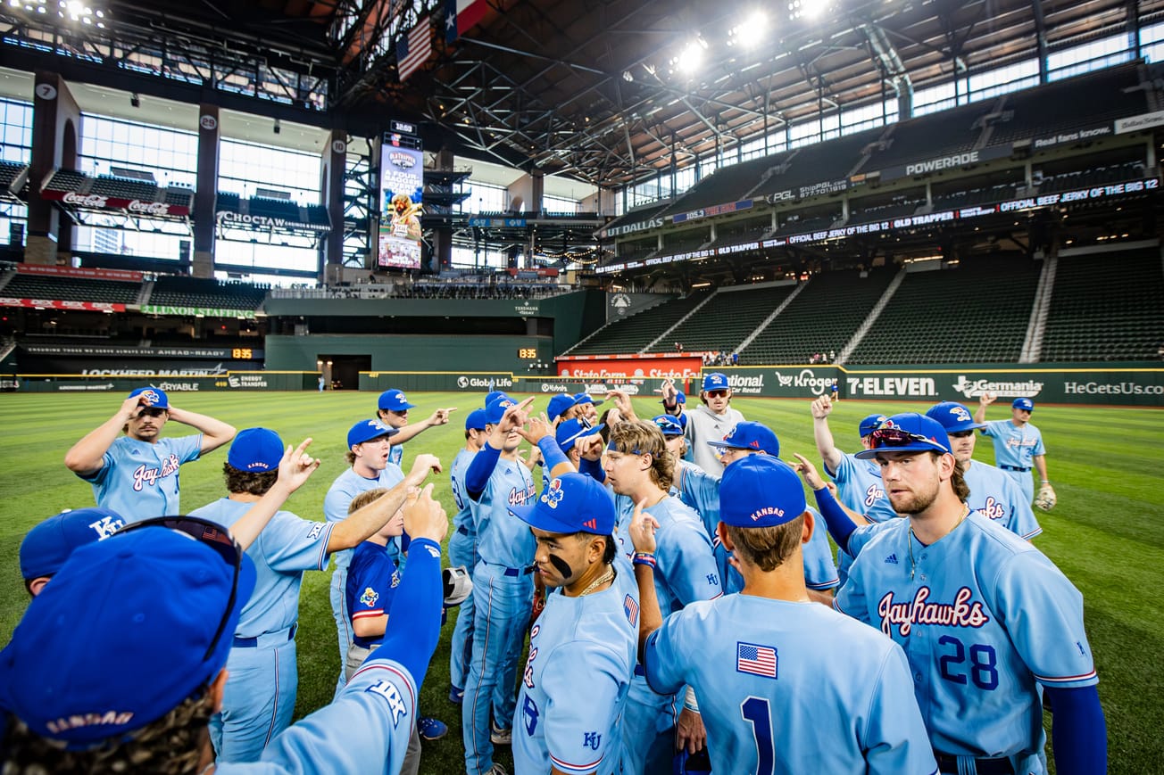 Jayhawks fight but fall to top-seeded Oklahoma on Day 3