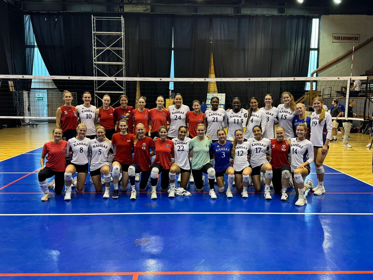 Kansas volleyball the latest KU team to head overseas for summer tour