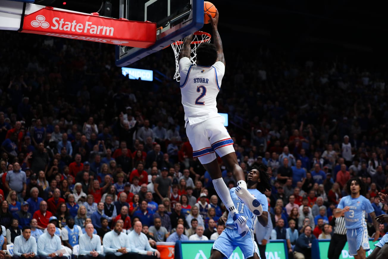 Photo Gallery: KU-UNC at Allen Fieldhouse