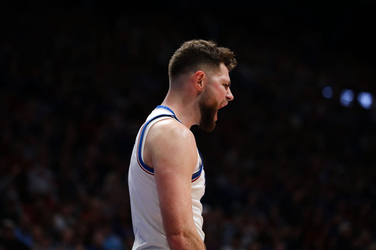 Dickinson ascending as a shot blocker for 9th-ranked Jayhawks?
