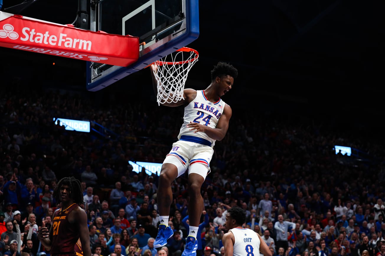 Moments That Popped: No. 11 Kansas 74, Arizona State 55