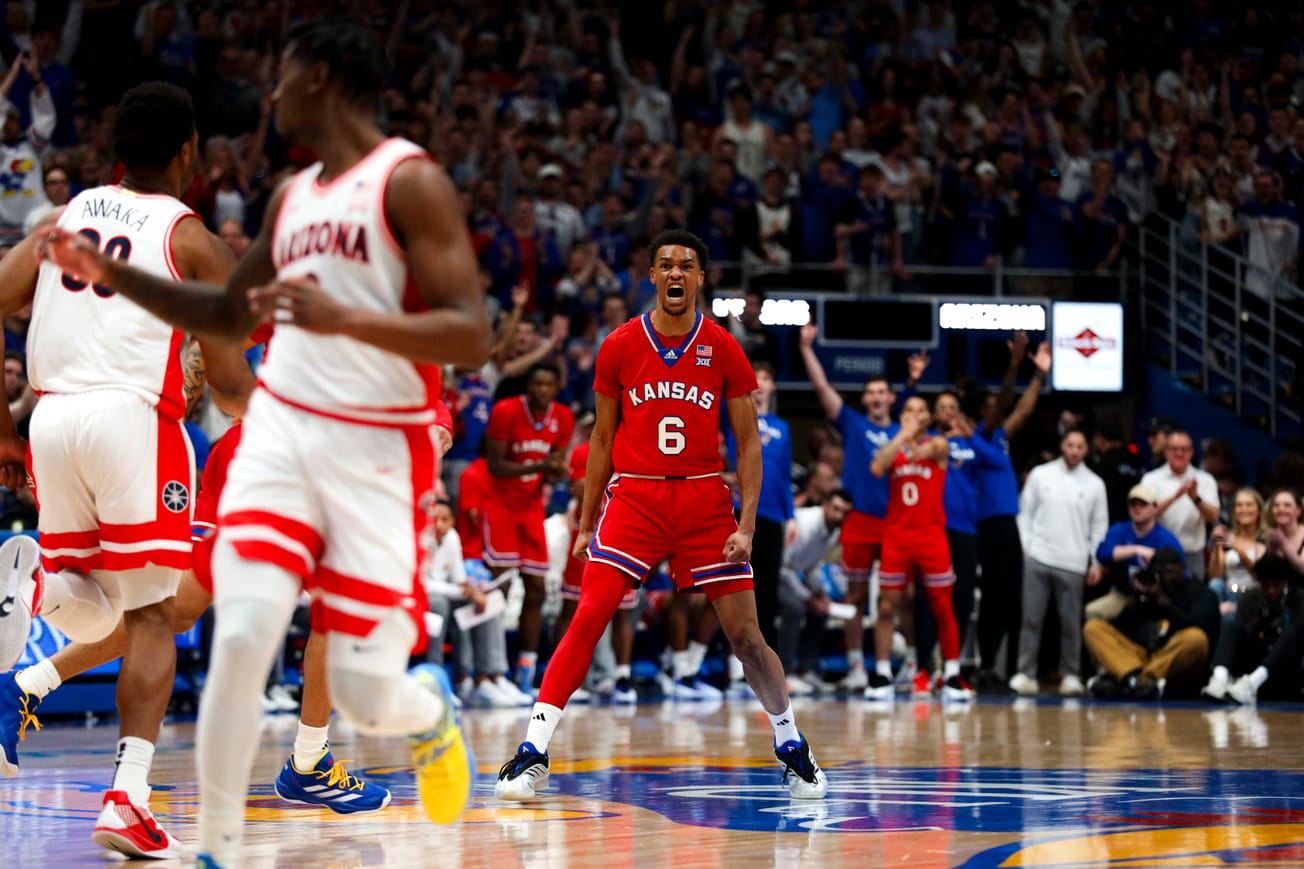 Photo Gallery: Jayhawks top Zona on Senior Day at AFH