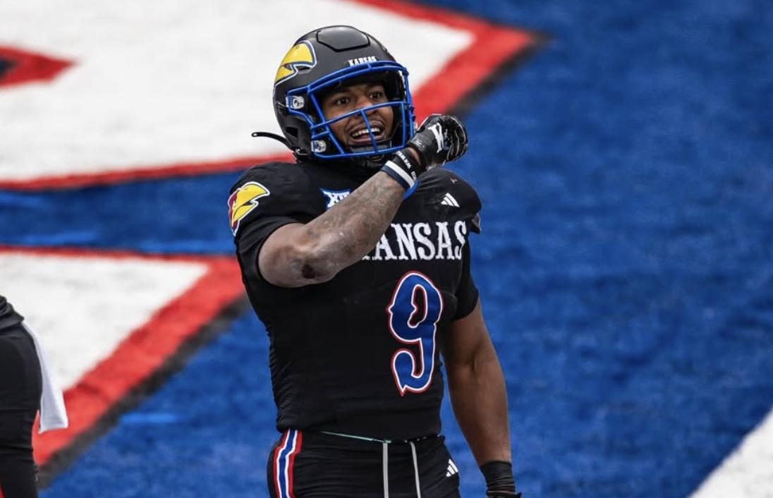 Let's make sure we don't overlook this guy's KU football career