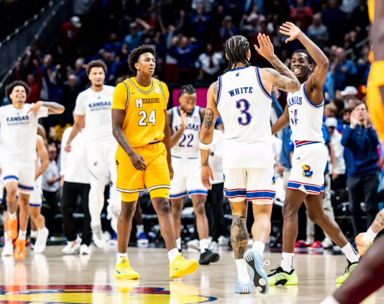 Moments That Popped: No. 21 Kansas 80, Missouri 60