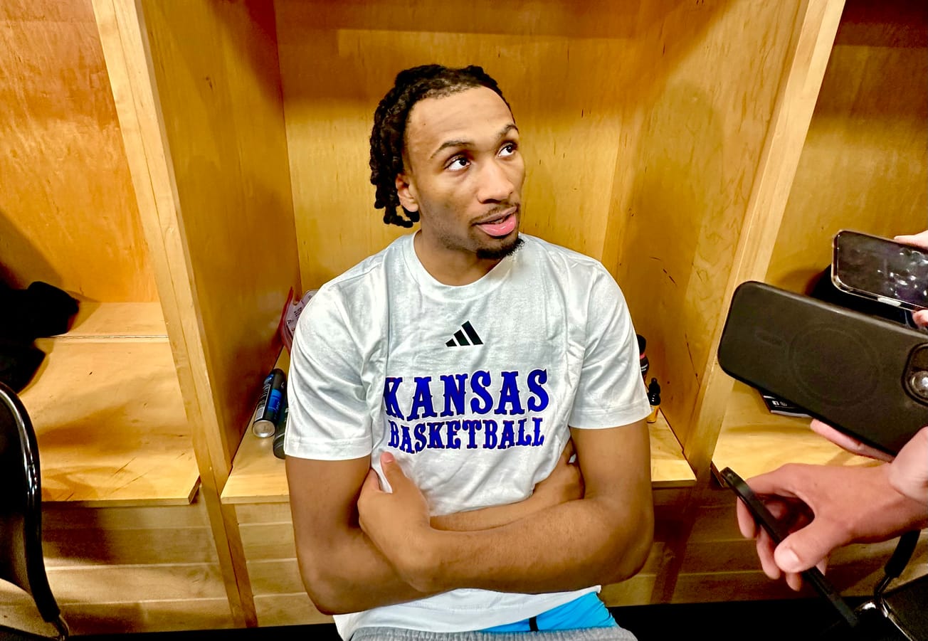 Why freshman Darryn Peterson said he's unsure if he's done at Kansas