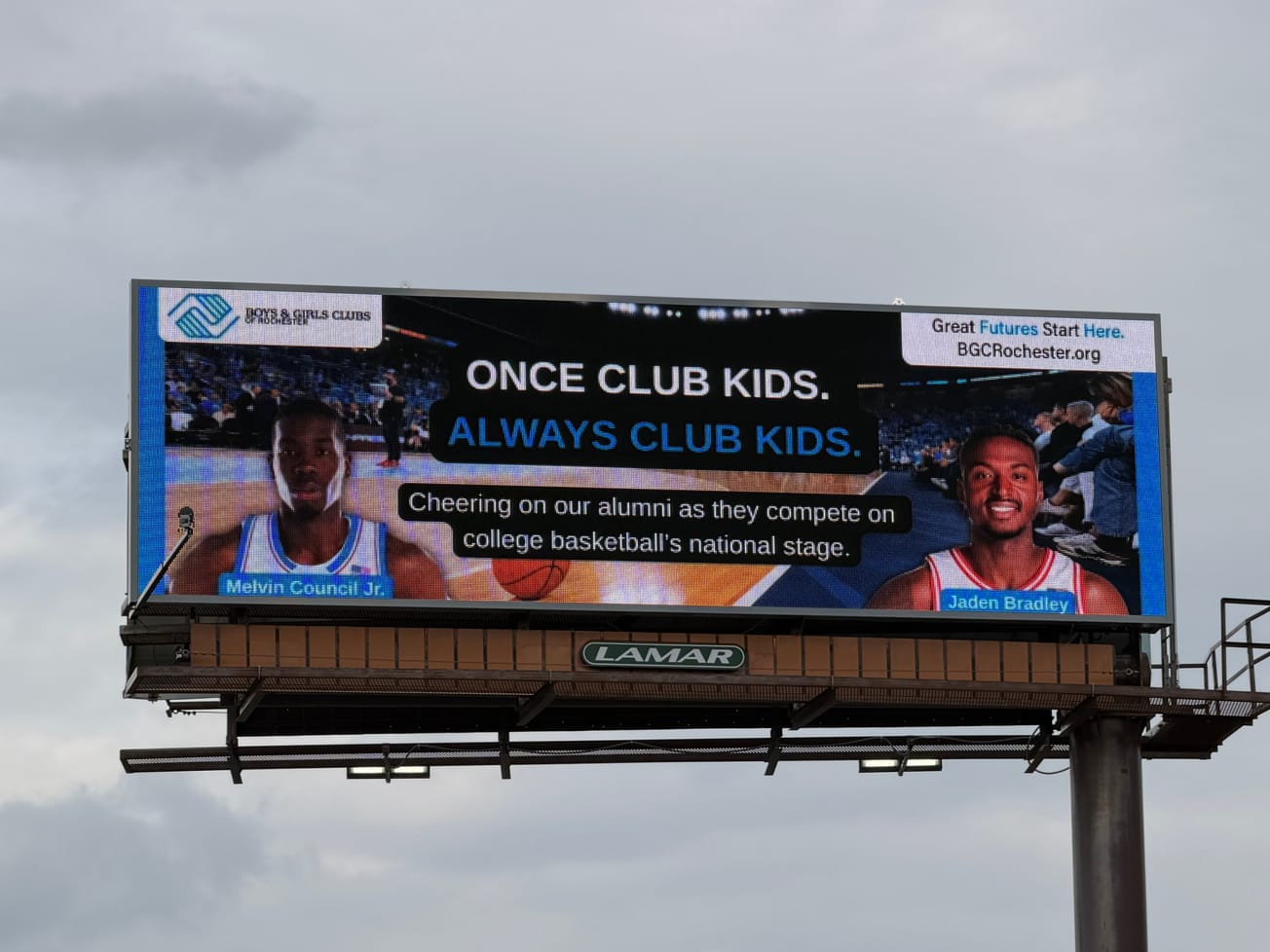 A sign of serious success